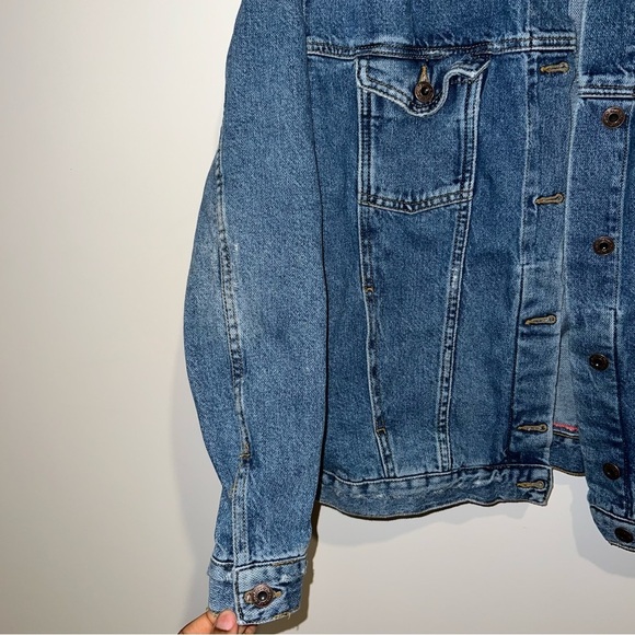 Free People Indigo Blue Ramona Denim Trucker Jacket - Picture 7 of 11
